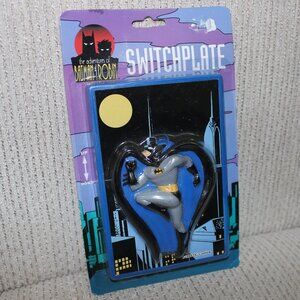3/$77❤️vintage 1994 Adventures of Batman & Robin Wall Light Switchplate Cover